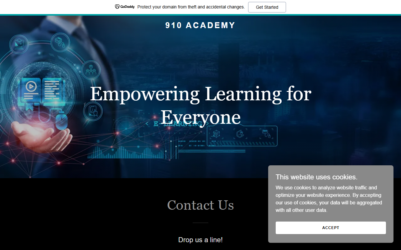 910-academy.com screenshot