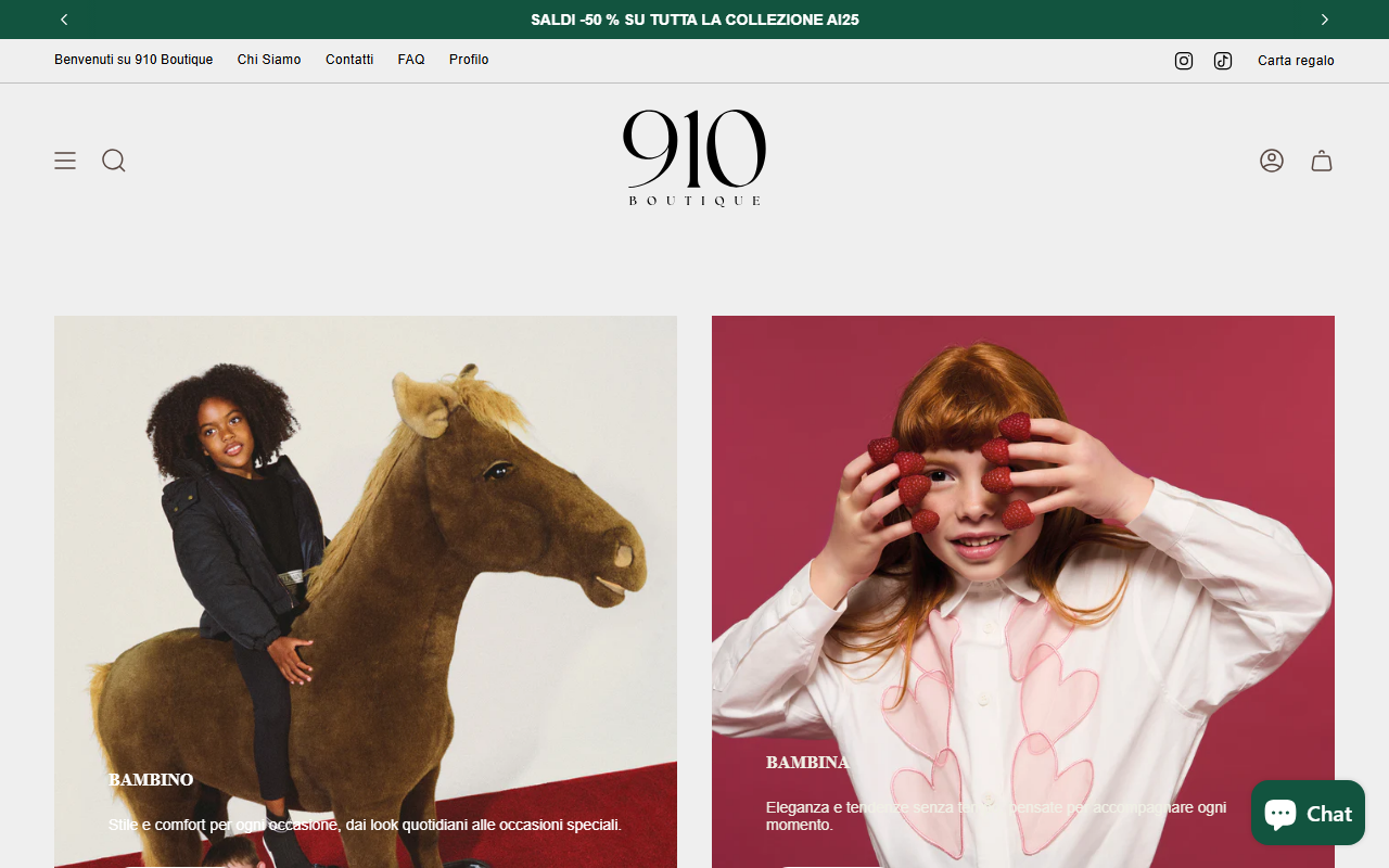 910boutique.com screenshot