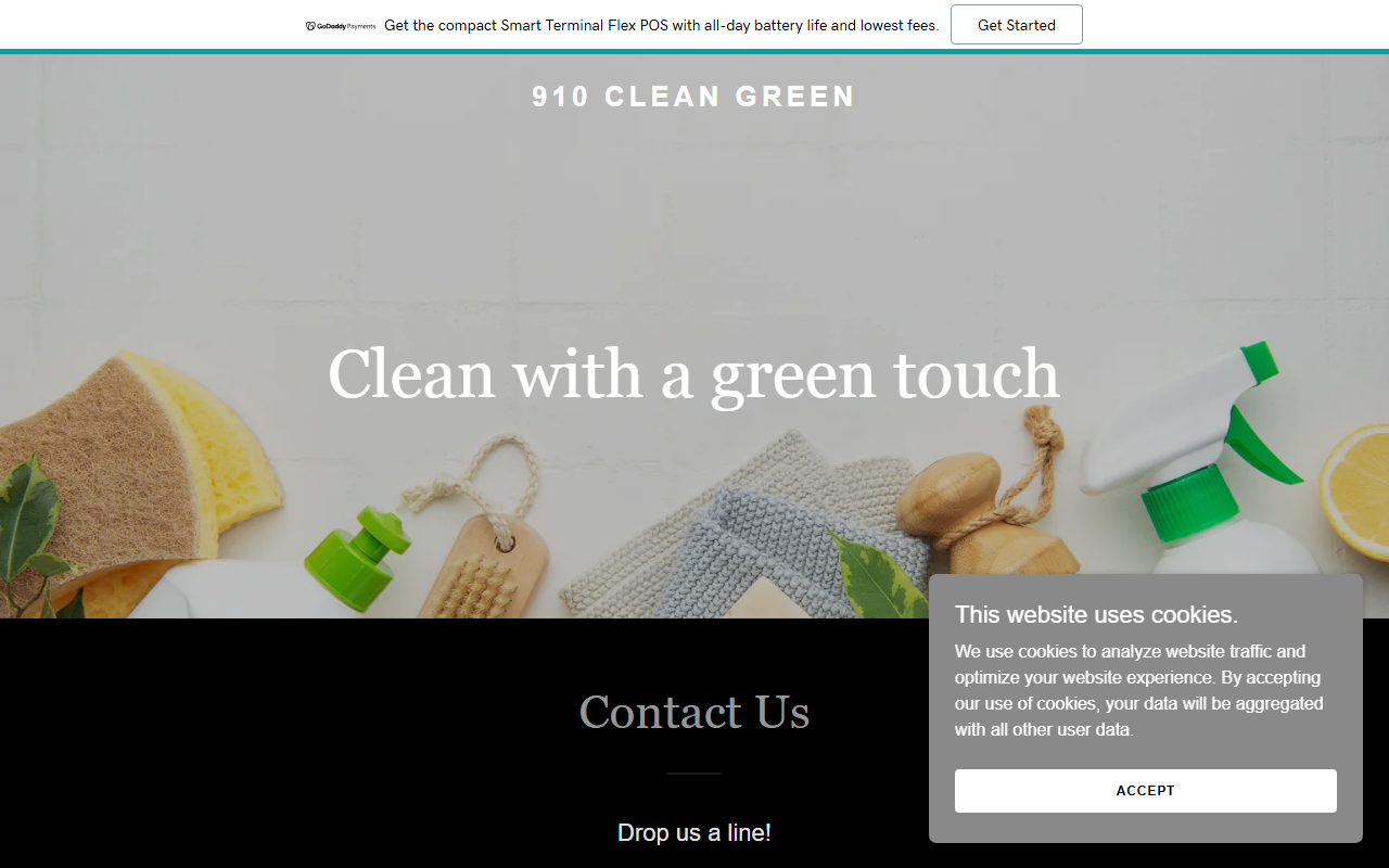 910cleangreen.com screenshot