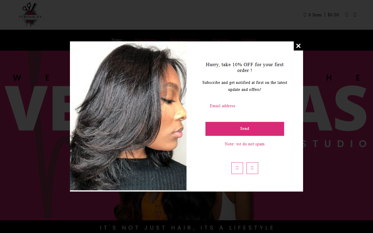 910hairdoctor.com screenshot