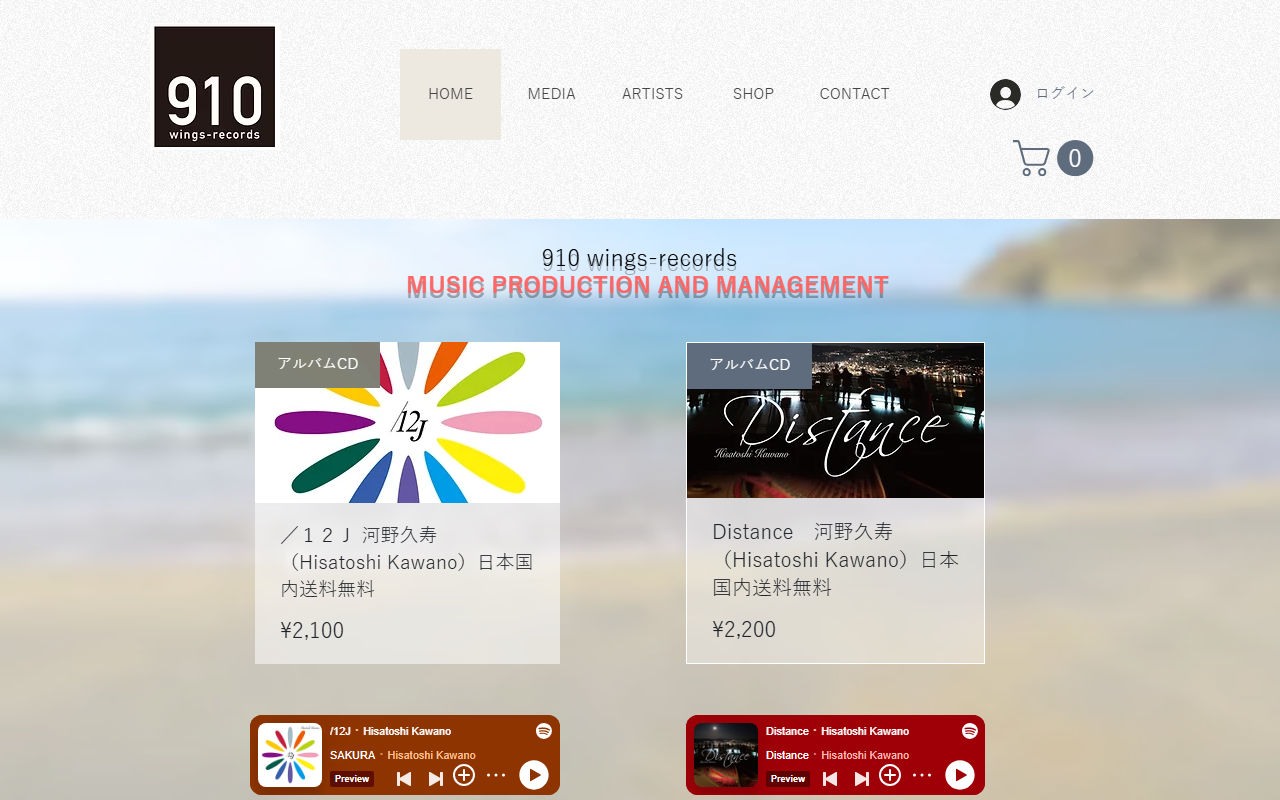 910wings-records.com screenshot