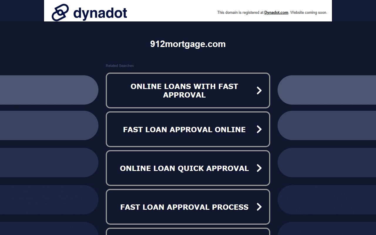 912mortgage.com screenshot