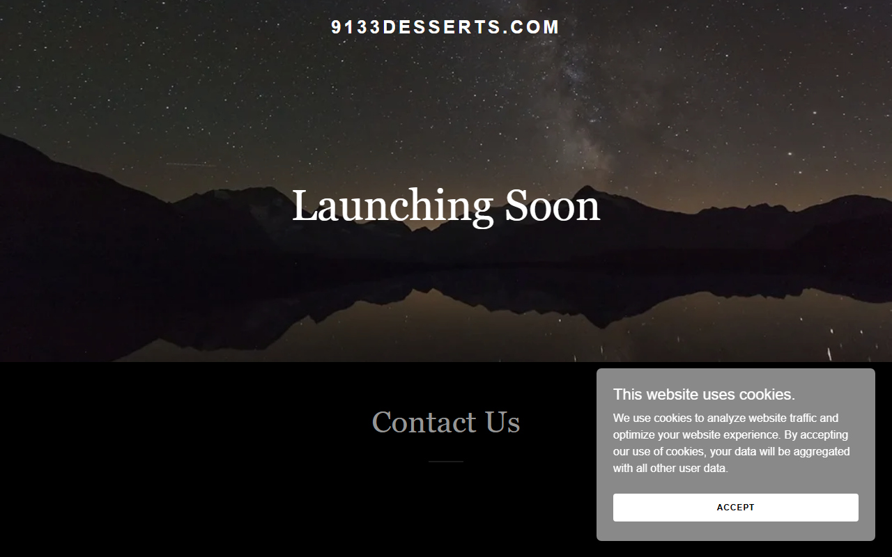 9133desserts.com screenshot