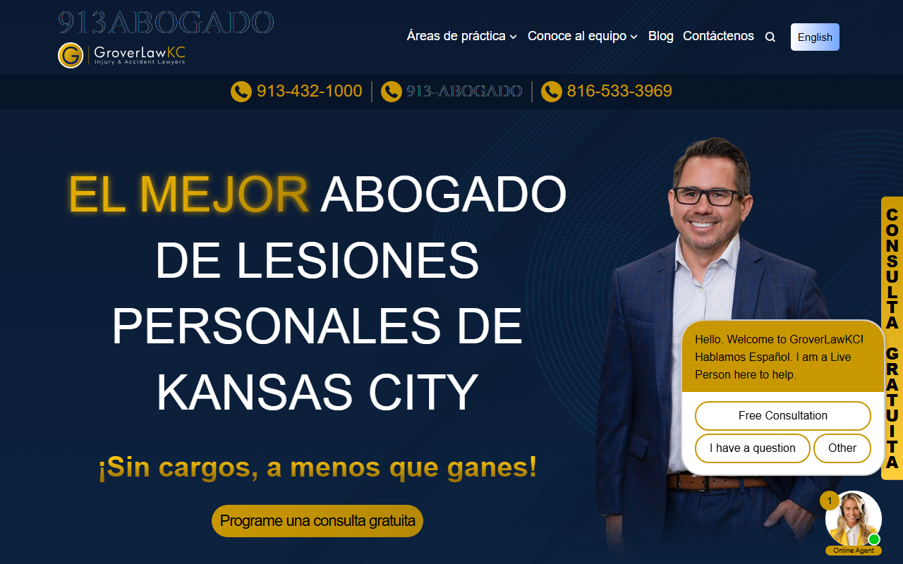 913abogado.com screenshot
