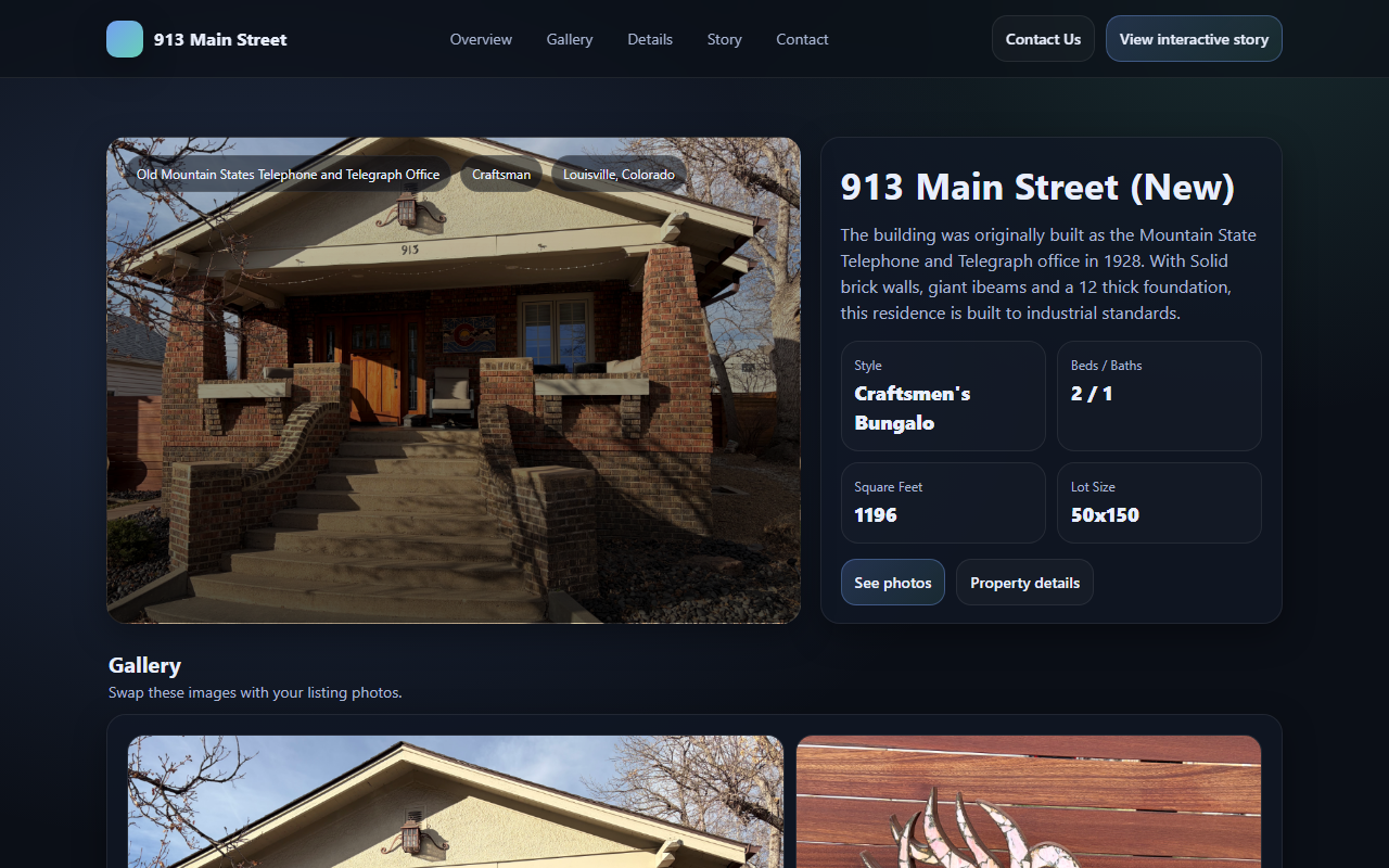 913mainstreet.com screenshot