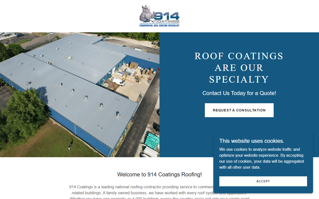 914coatings.com screenshot