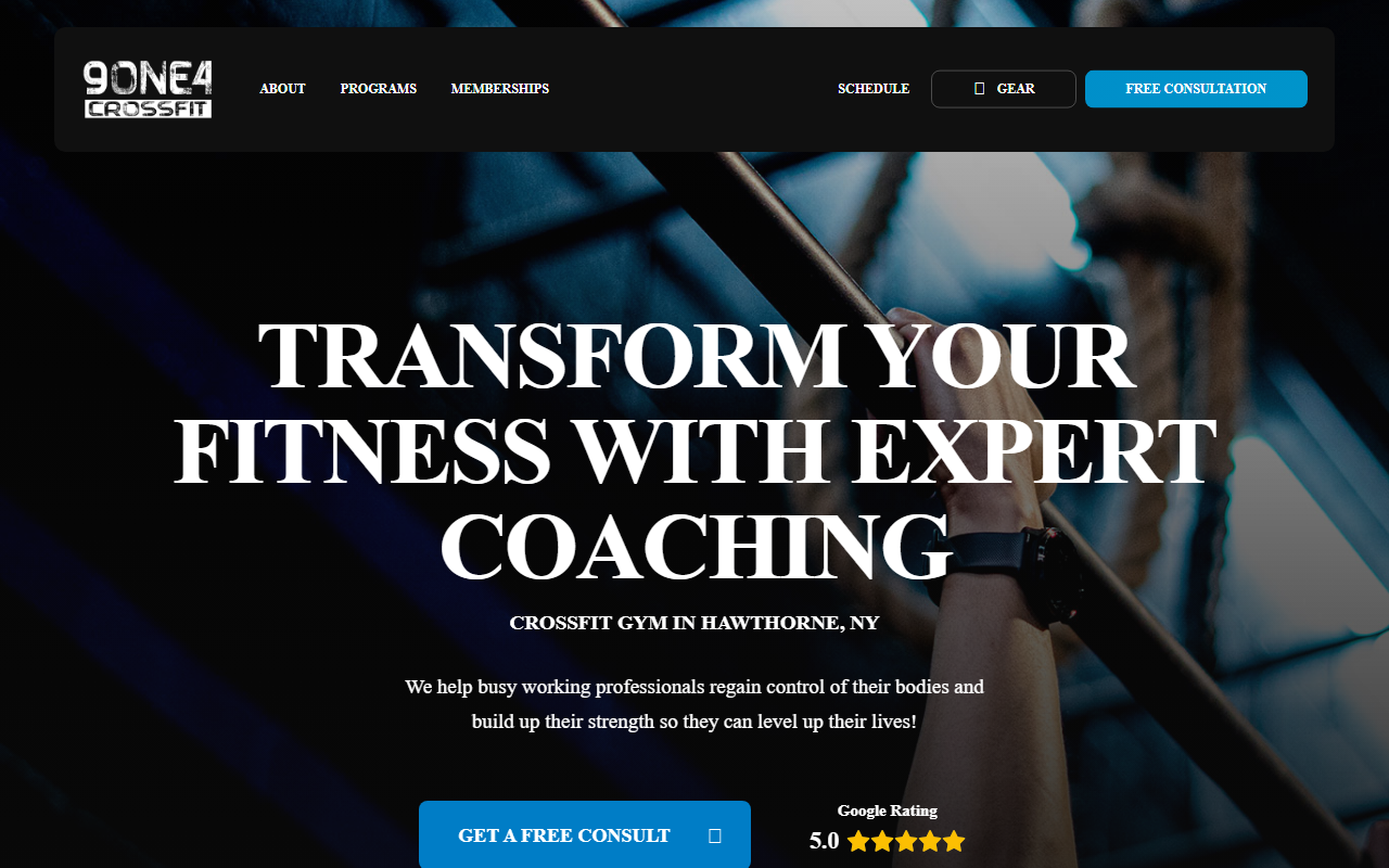 914crossfit.com screenshot