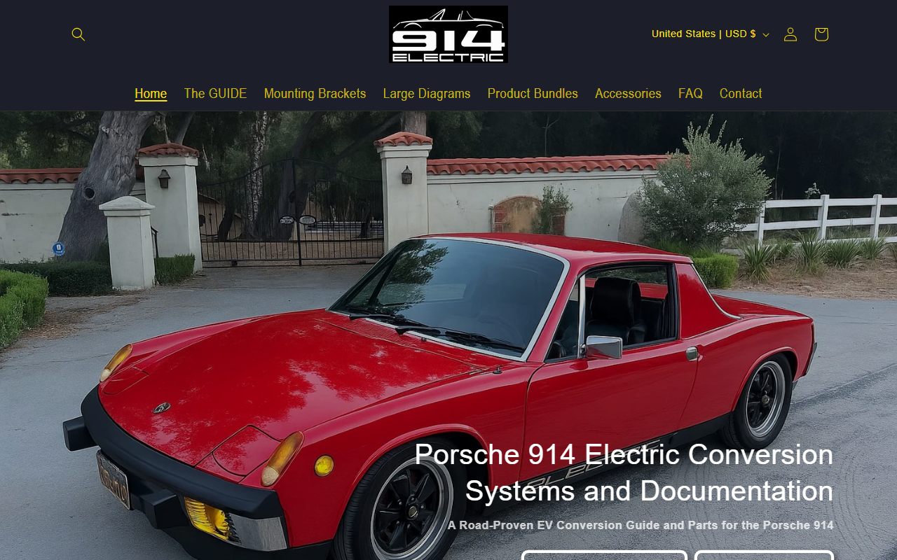 914electric.com screenshot