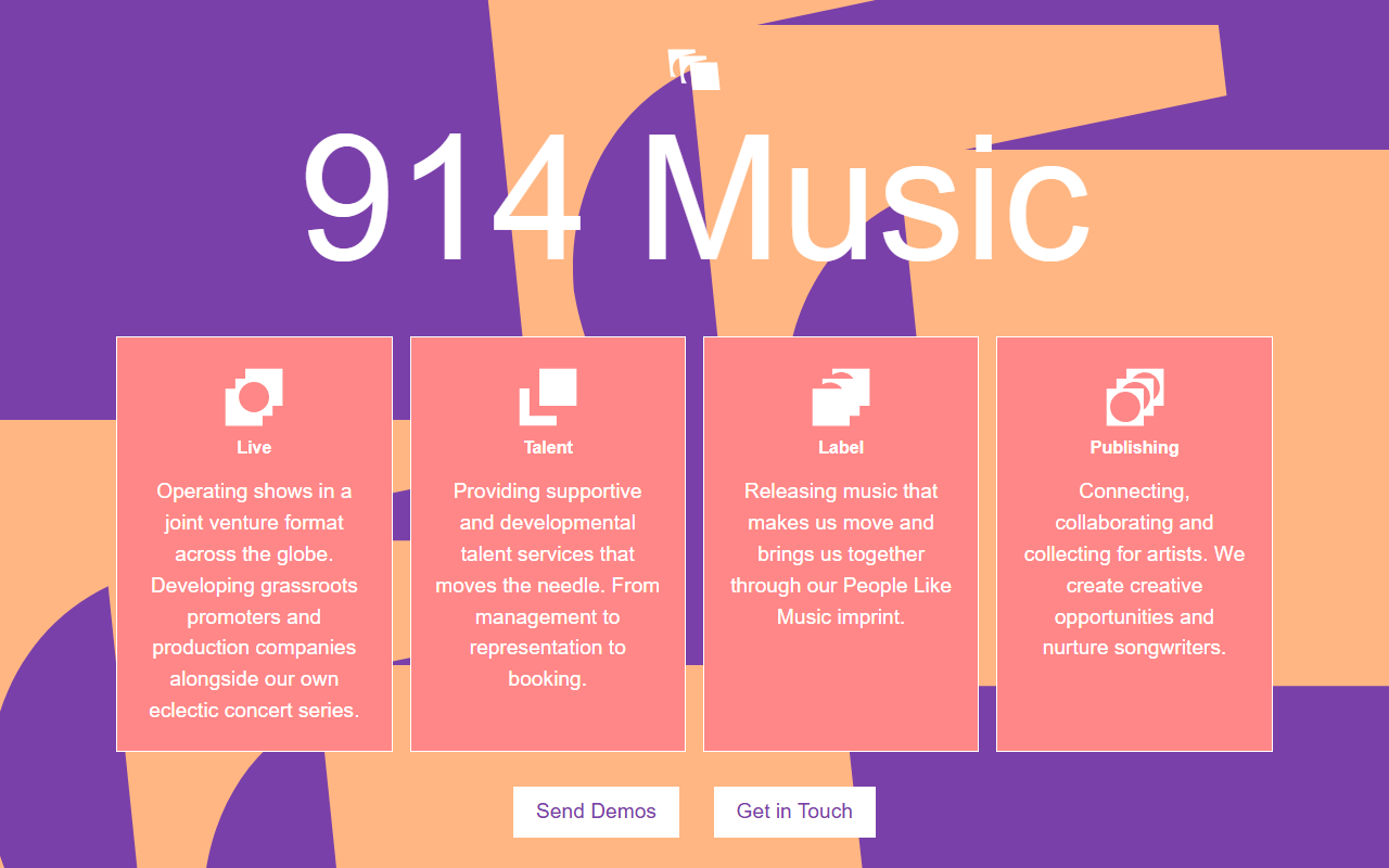 914musicgroup.com screenshot