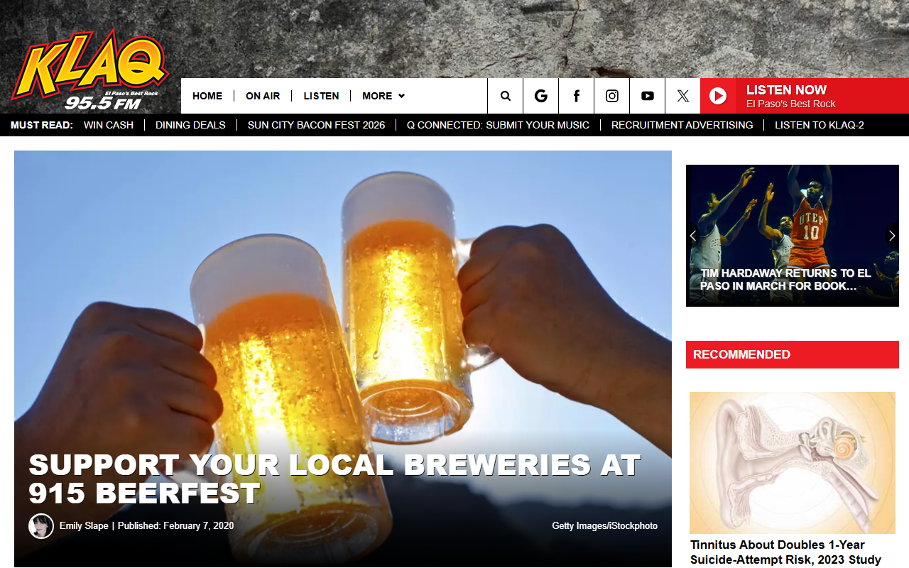 915beerfestival.com screenshot