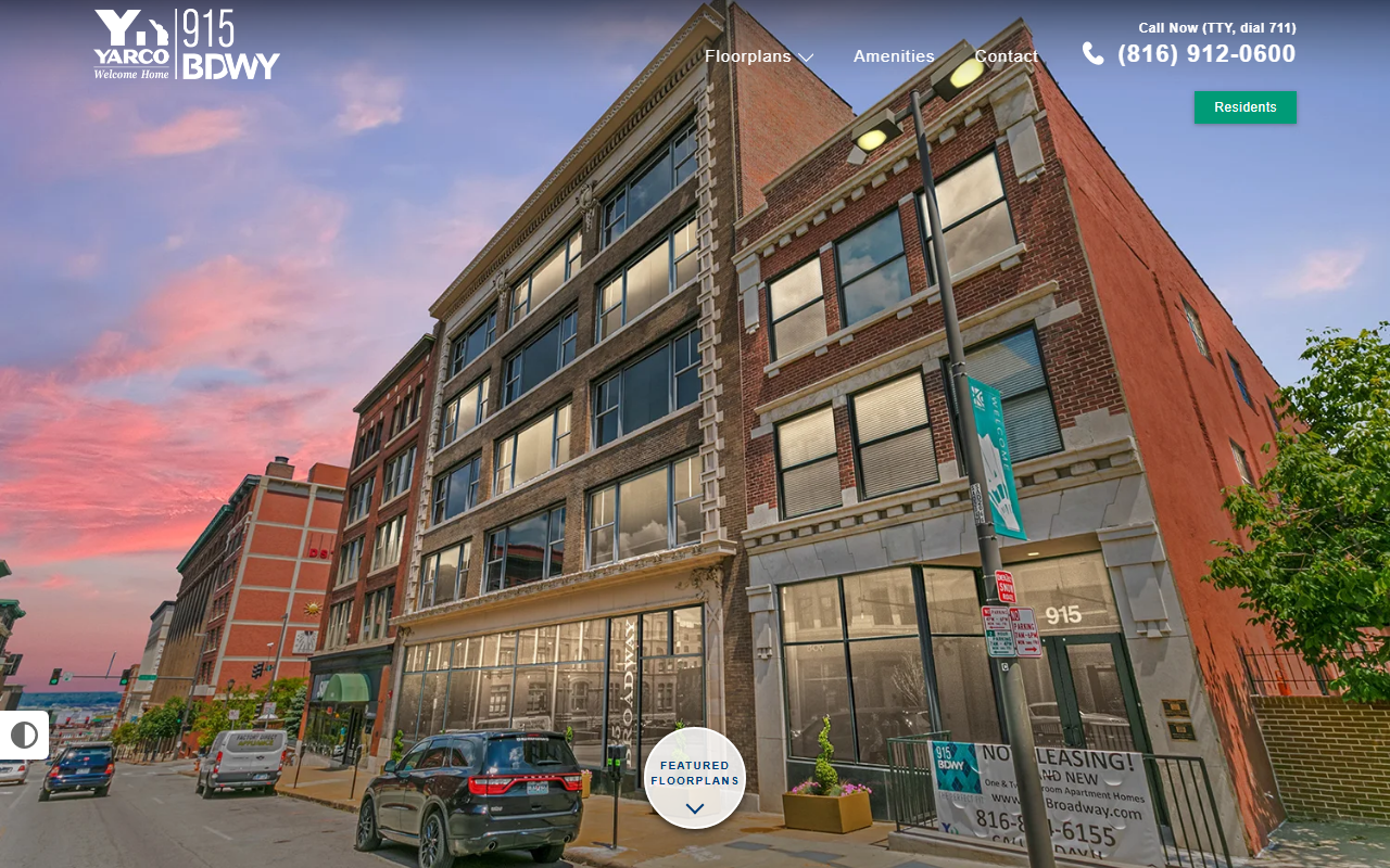 915broadway.com screenshot