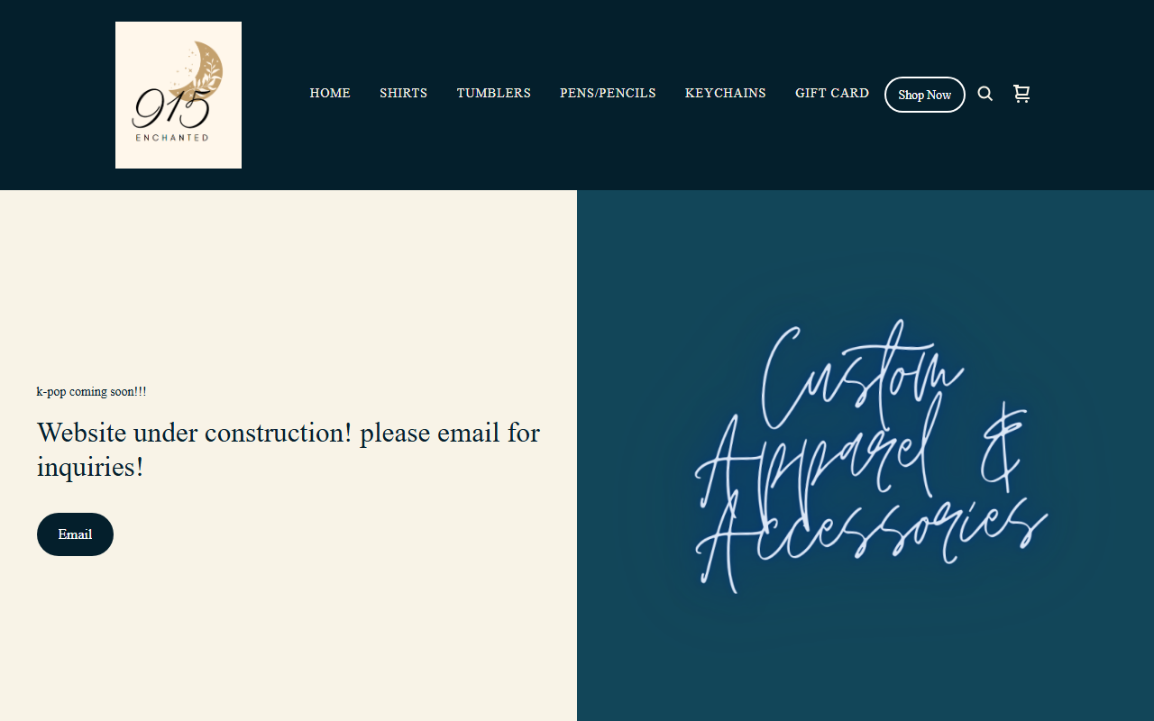 915enchanted.com screenshot