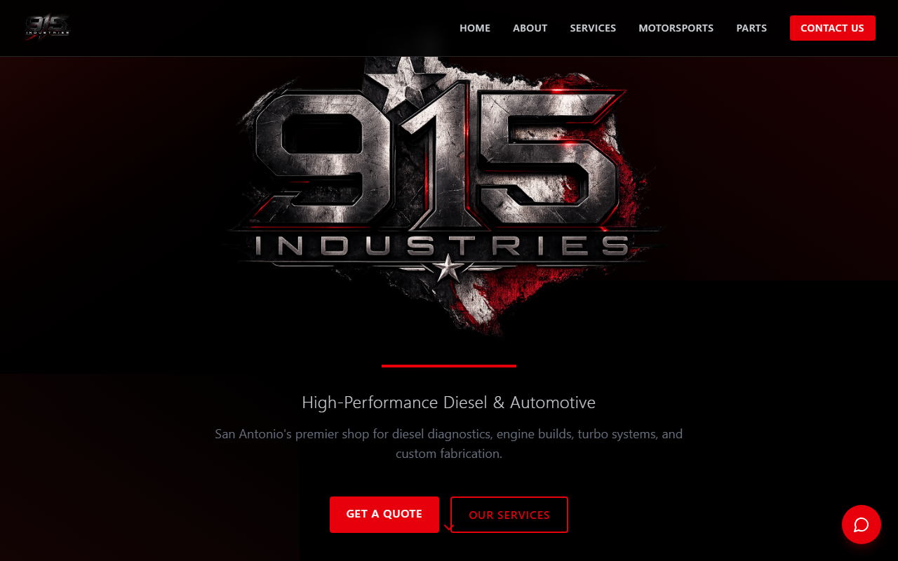 915industries.com screenshot