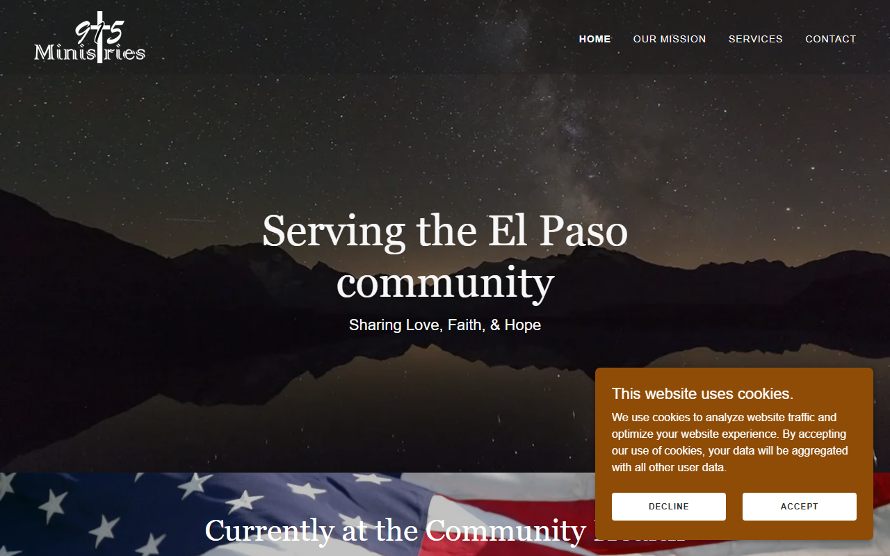 915ministries.com screenshot