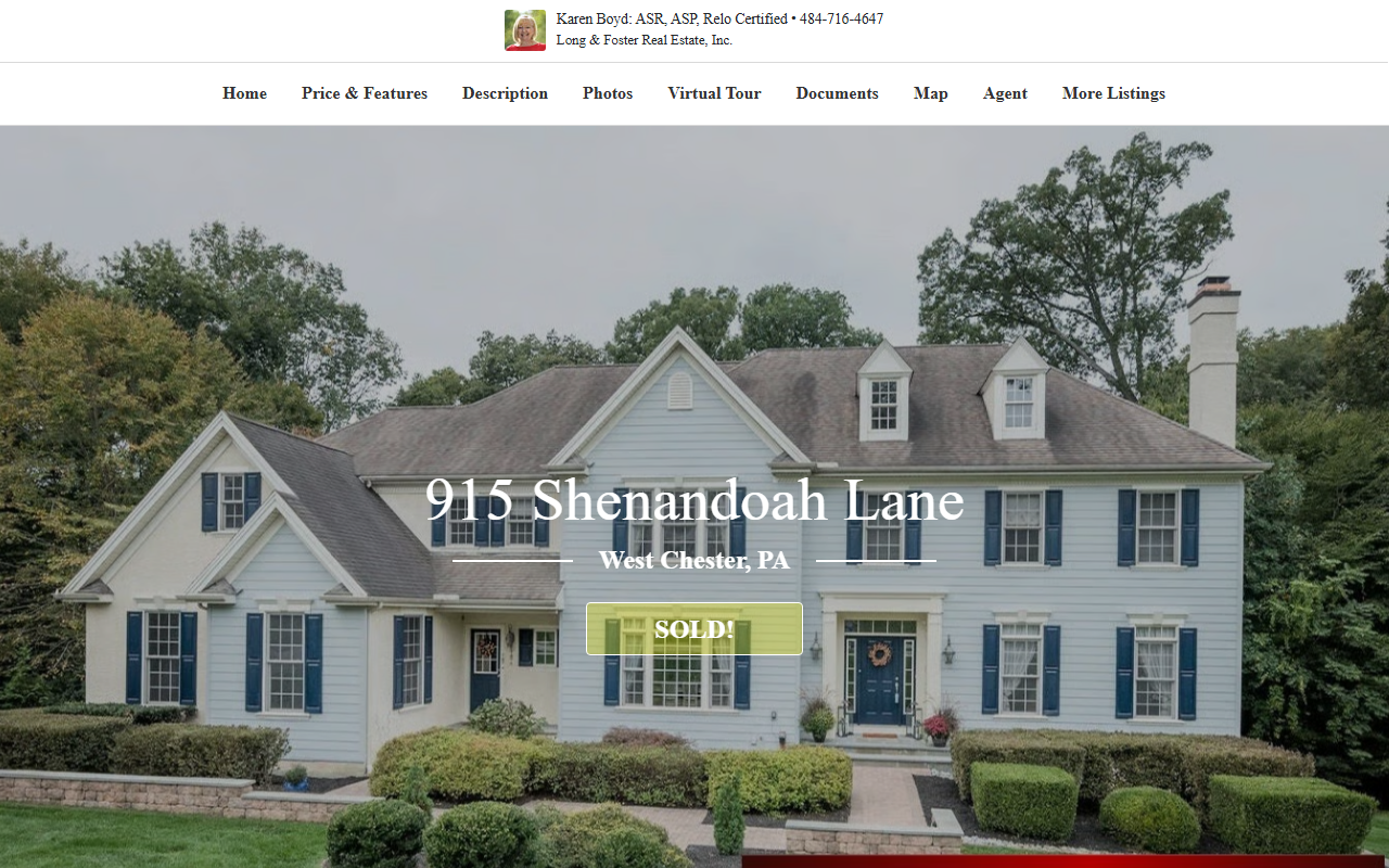 915shenandoah.com screenshot