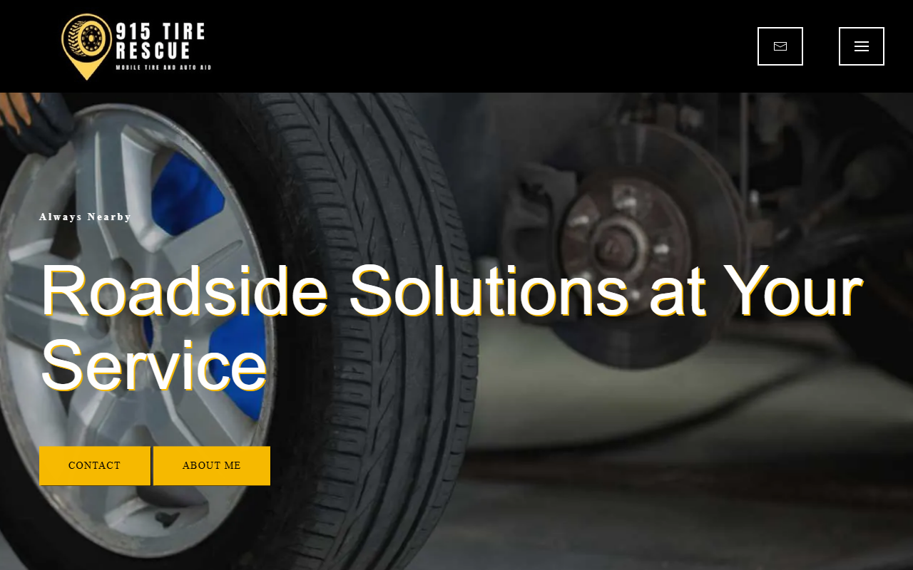 915tirerescue.com screenshot