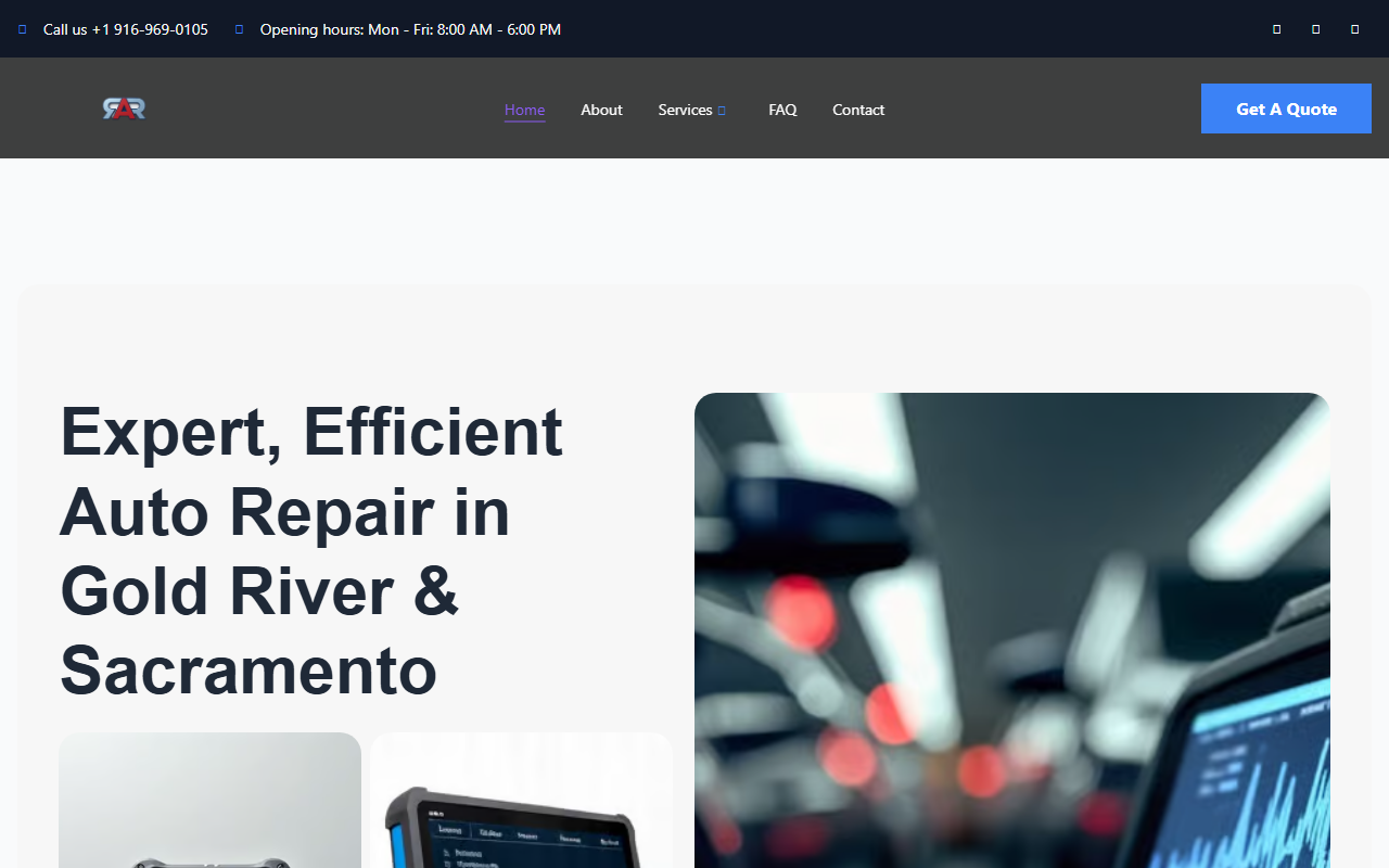 916autorepairsac.com screenshot