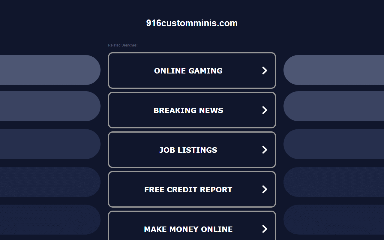 916customminis.com screenshot