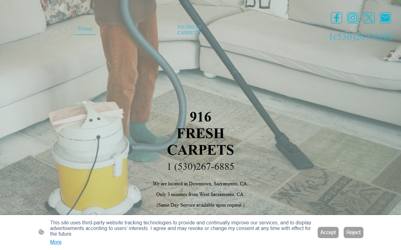 916freshcarpets.com screenshot