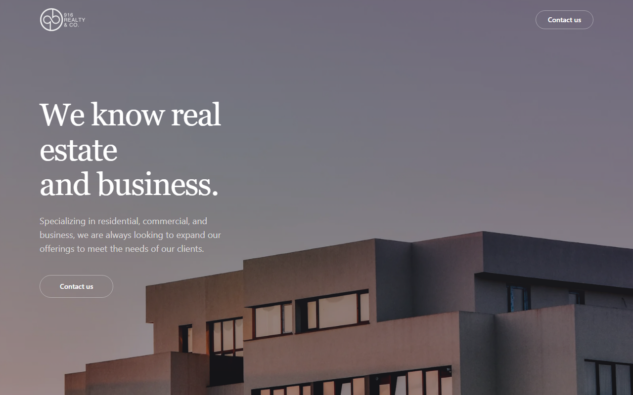 916realtyco.com screenshot