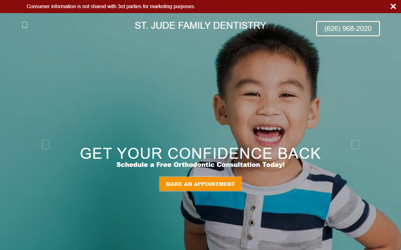 91745dentist.com screenshot