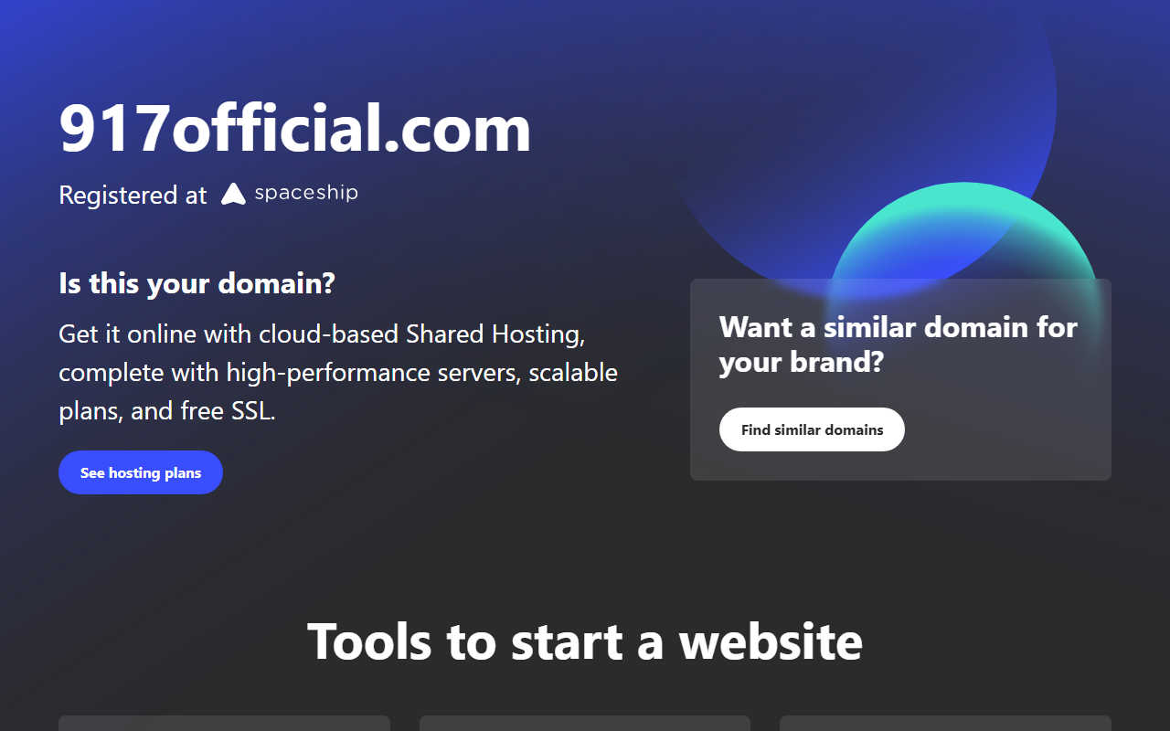 917official.com screenshot