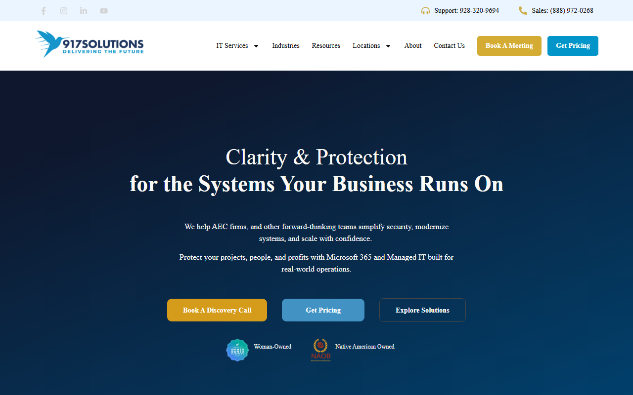 917solutions.com screenshot