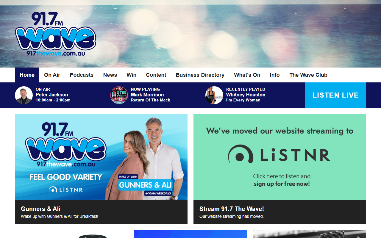 917thewave.com screenshot