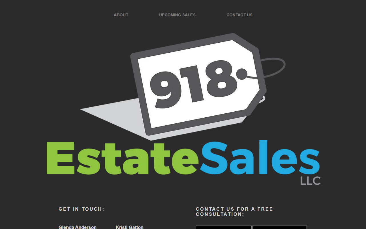 918estatesales.com screenshot