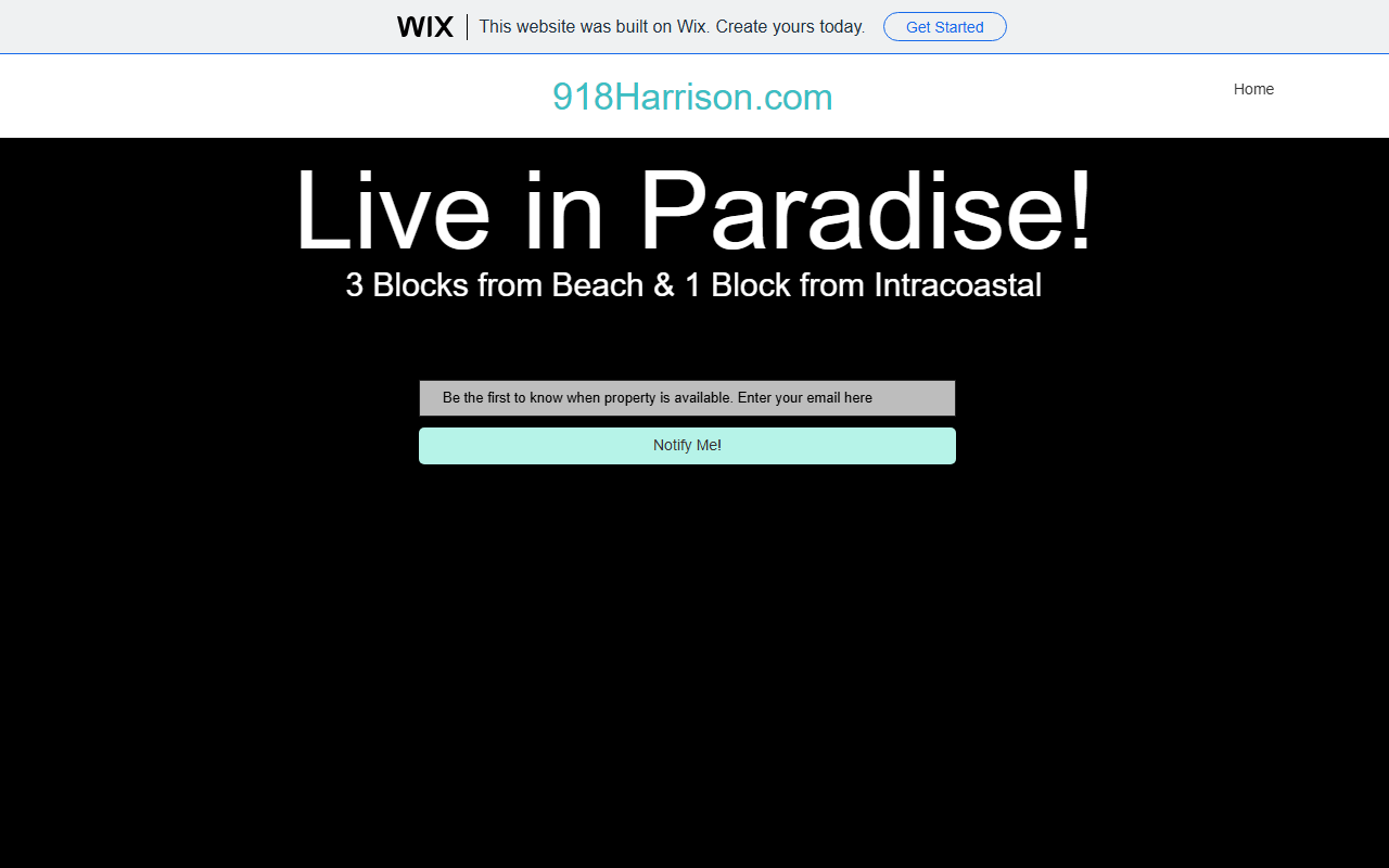 918harrison.com screenshot