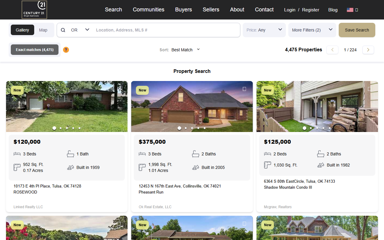 918homesearch.com screenshot