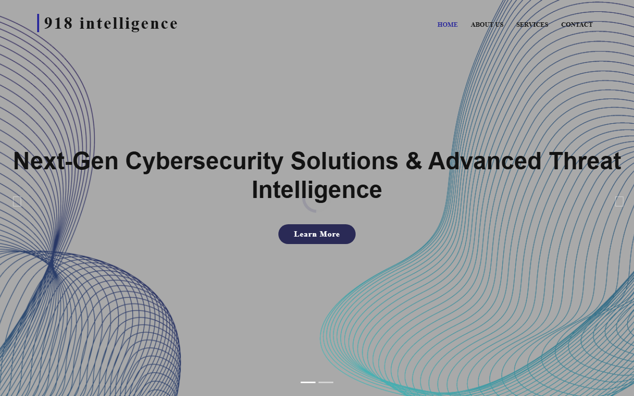 918intelligence.com screenshot
