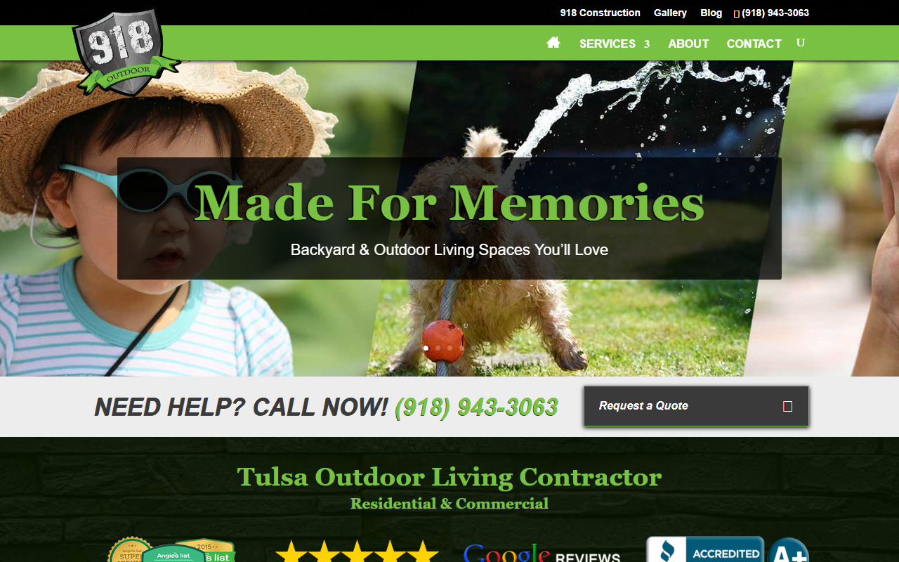 918outdoor.com screenshot