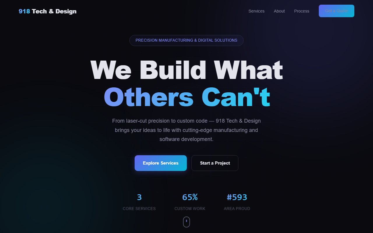 918techdesign.com screenshot