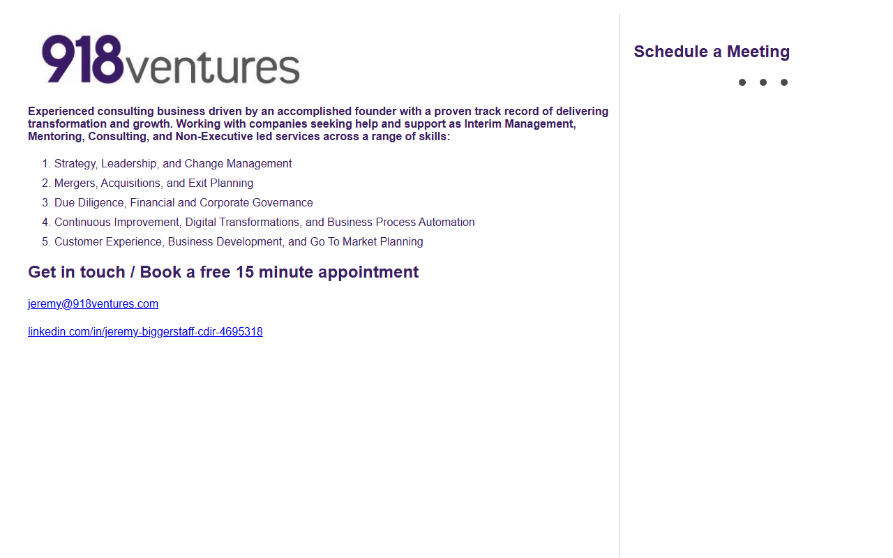918ventures.com screenshot