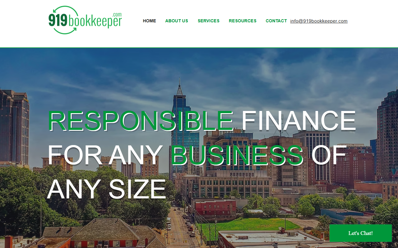 919bookkeeper.com screenshot
