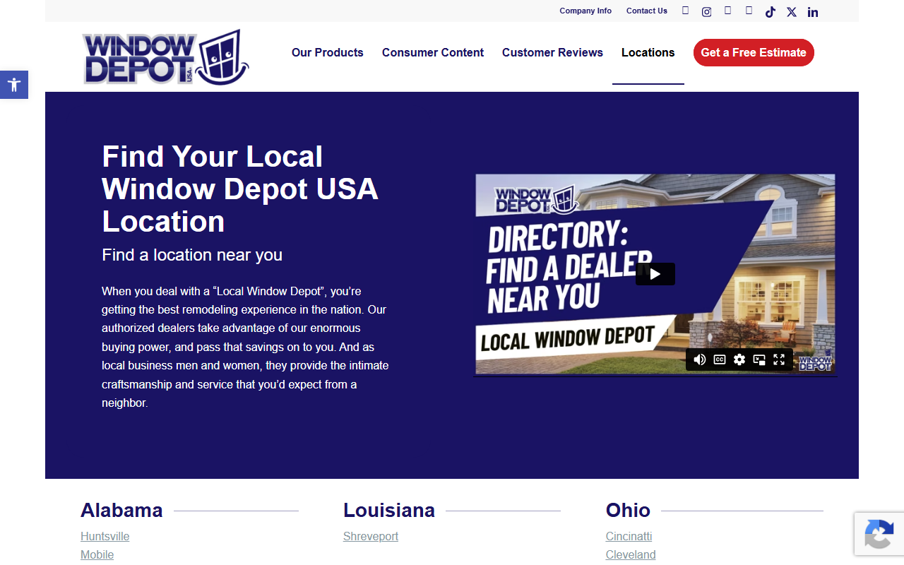 919windows.com screenshot