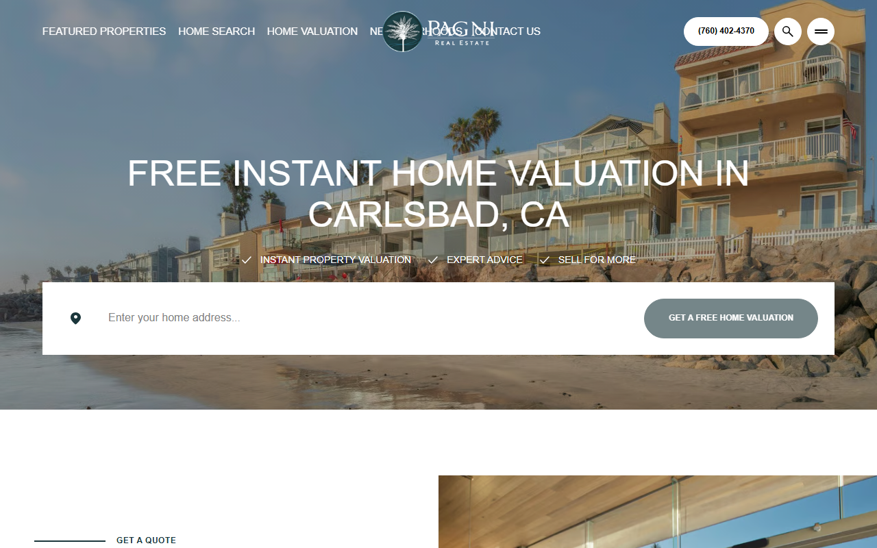 92056homevalue.com screenshot