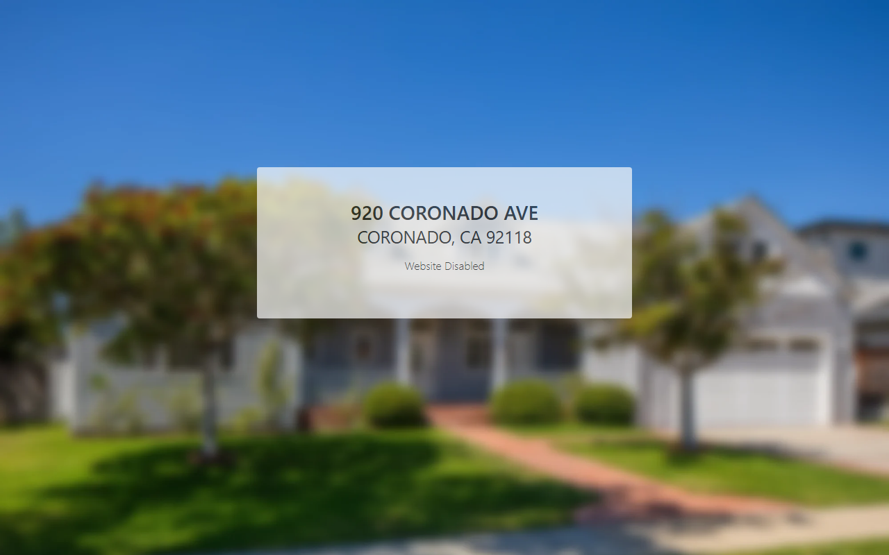 920coronado.com screenshot