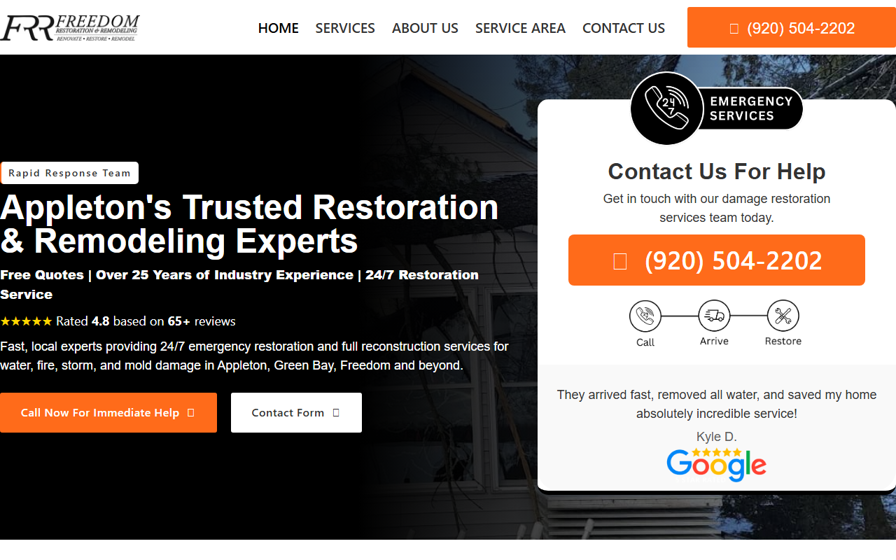 920freedom.com screenshot