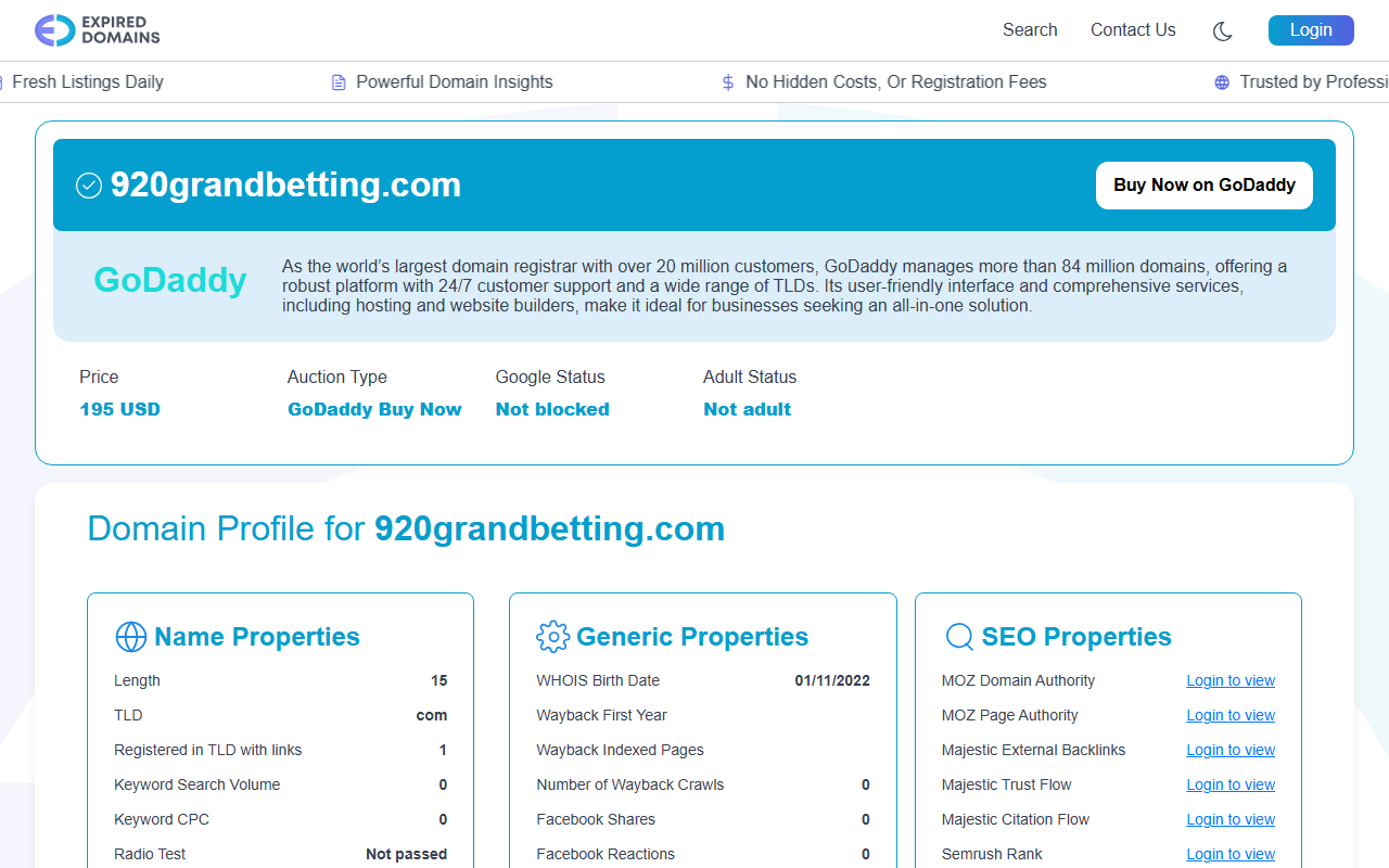 920grandbetting.com screenshot
