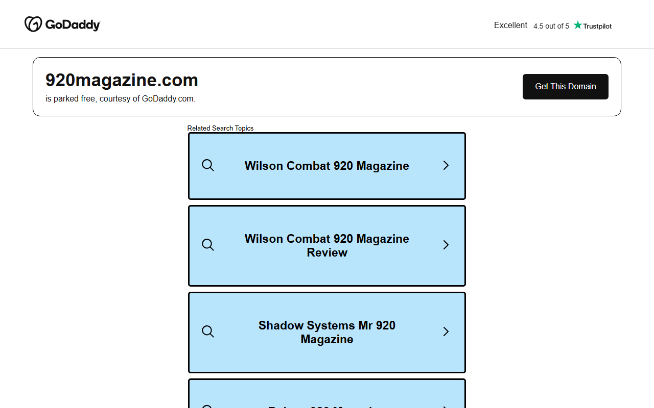 920magazine.com screenshot