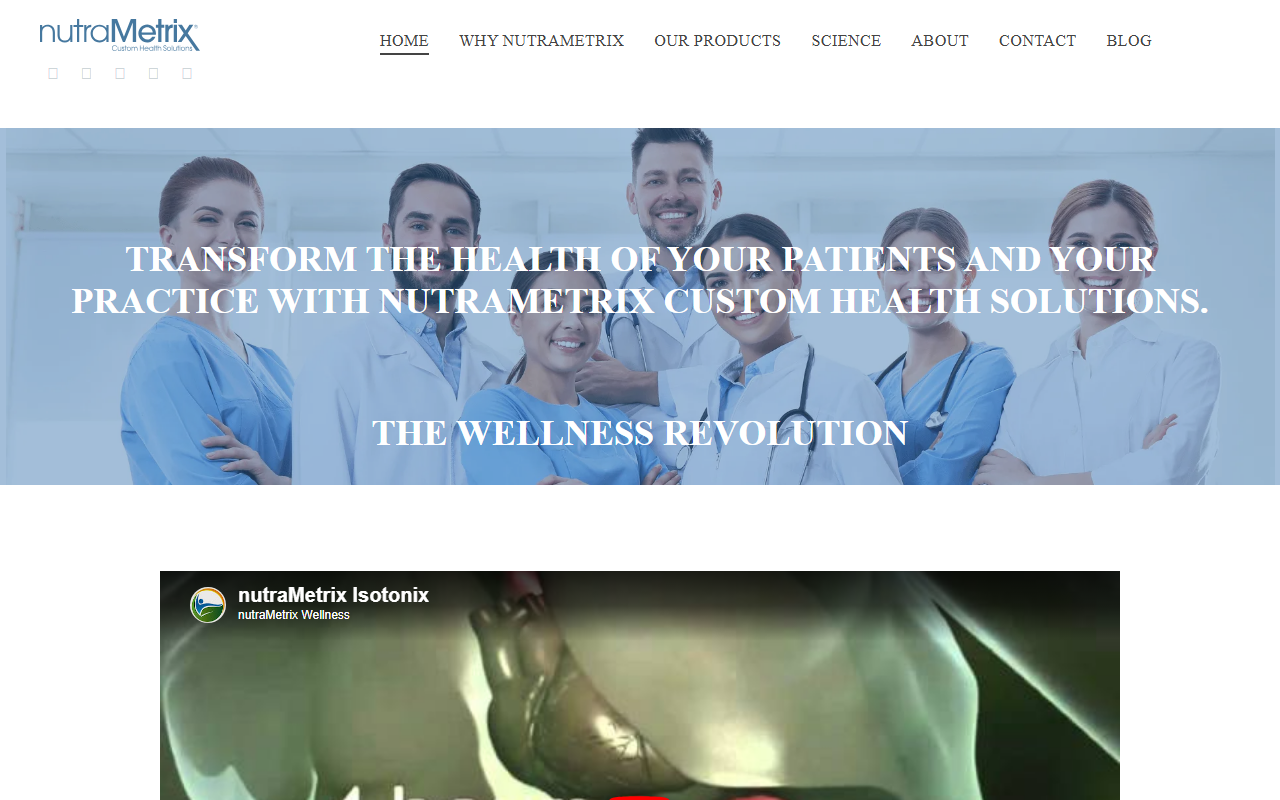 920nutrametrix.com screenshot