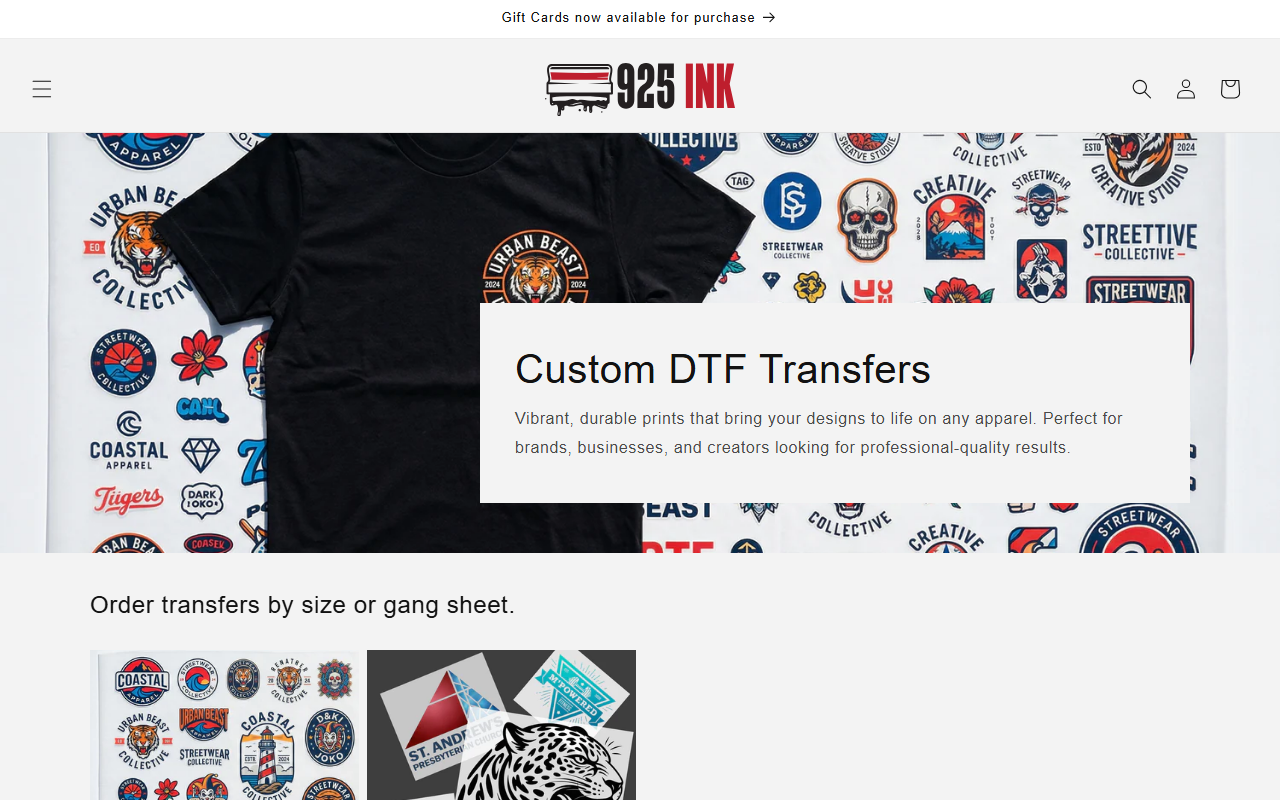 925apparel.com screenshot