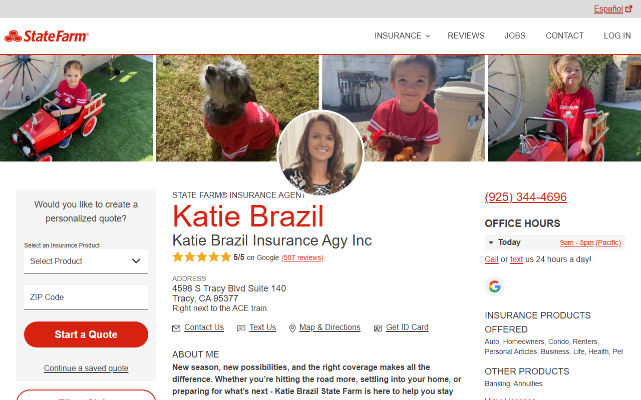 925insurance.com screenshot