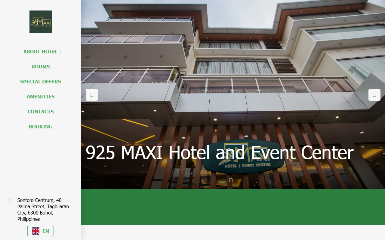 925maxihotel.com screenshot