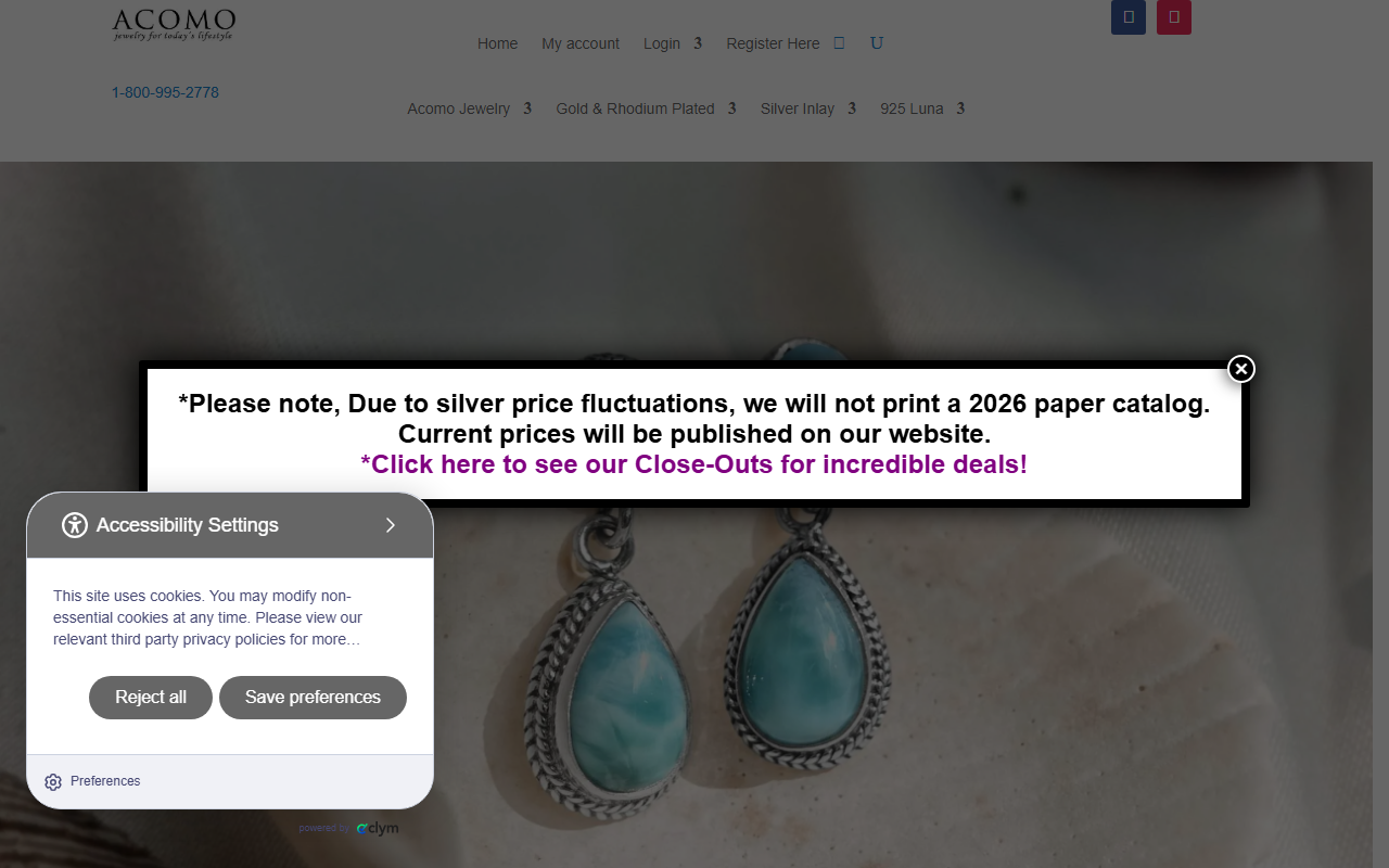 925silverinlay.com screenshot