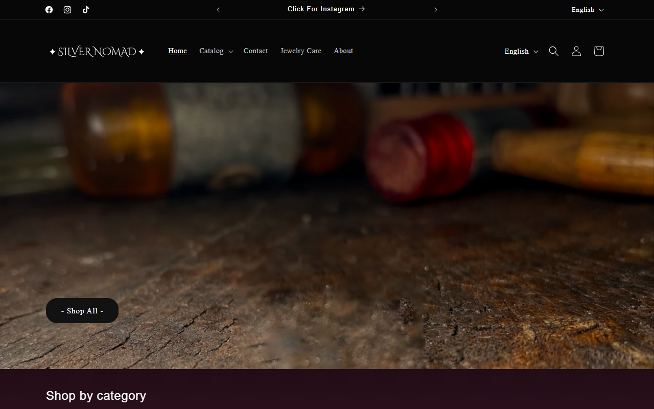 925silvernomad.com screenshot