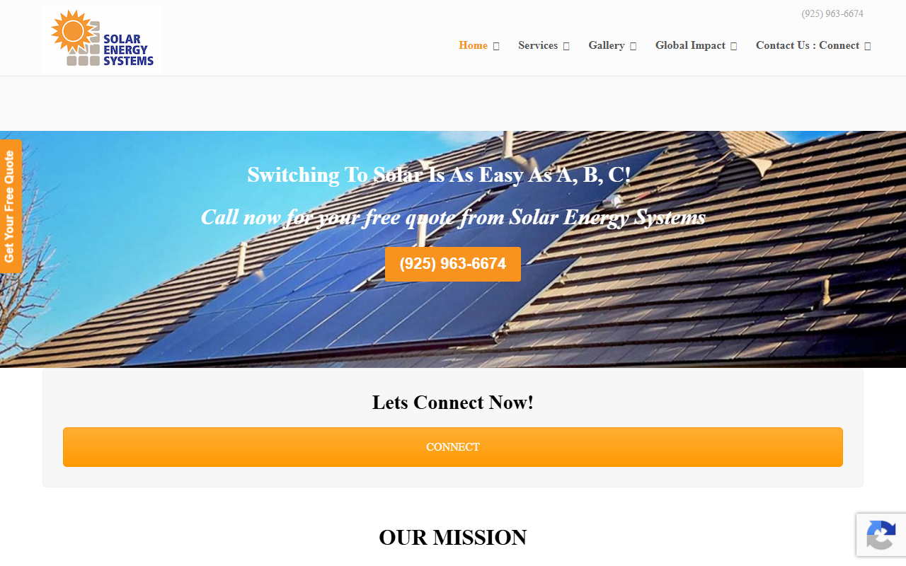 925solarenergy.com screenshot