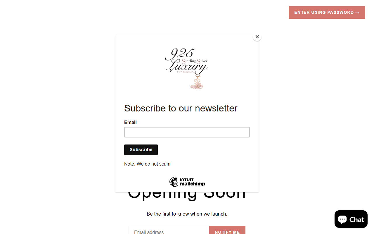 925ssluxury.com screenshot